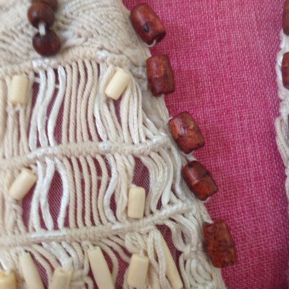 NWT Handmade beaded/crocheted cropped jacked - Picture 3 of 6